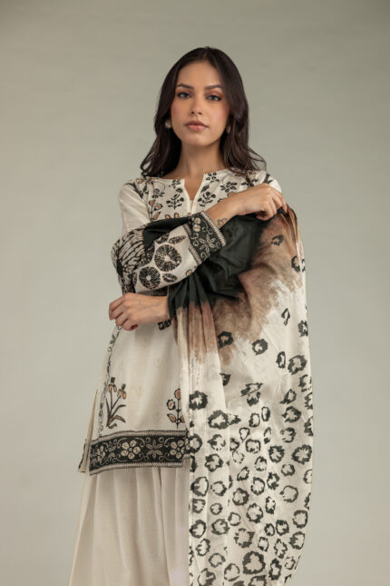 Voile Printed Dupatta - View 2