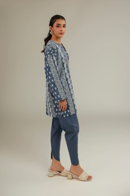 Solid Blue Shalwar 1