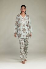 Short Floral Kurta - View 2