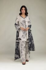 Floral Cambric Shalwar 1