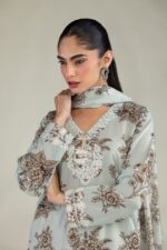 Mint Lawn Dupatta - View 5