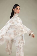 Floral Lawn Dupatta - View 2