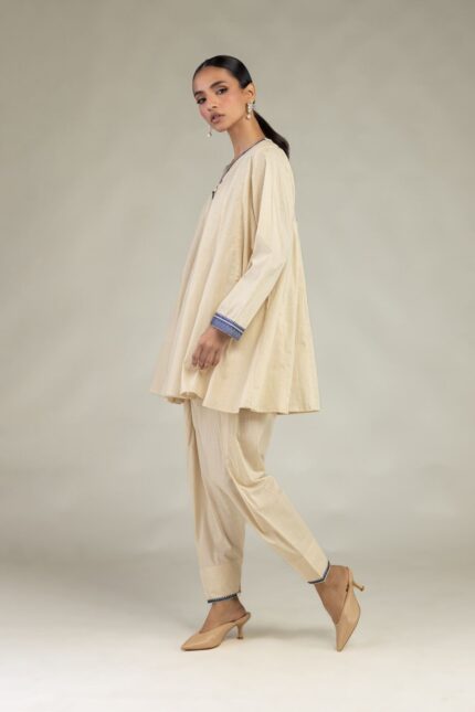 Textured Cotton Shalwar 2
