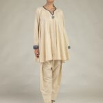 Textured Cotton Shalwar 1