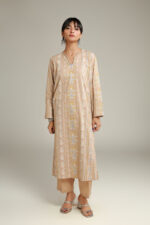 Floral Longline Kurta - View 4