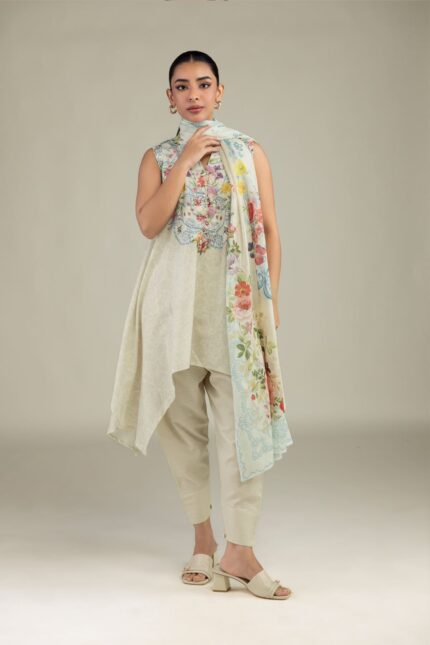 Cotton Solid Shalwar - View 1