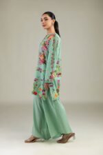 Solid Cotton Pants - View 1