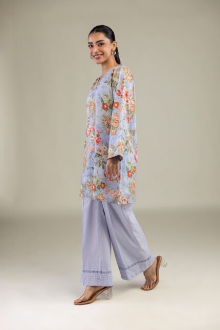 Cotton Dobby Pants - View 1