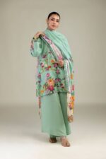 Lawn Floral Dupatta - View 7