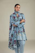 Floral Lawn Dupatta - View 2
