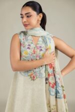 Floral Lawn Dupatta - View 6