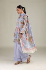 Floral Lawn Dupatta - View 7