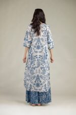 Floral Cambric Kurta - View 5