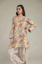 Floral Cambric Pants - View 2