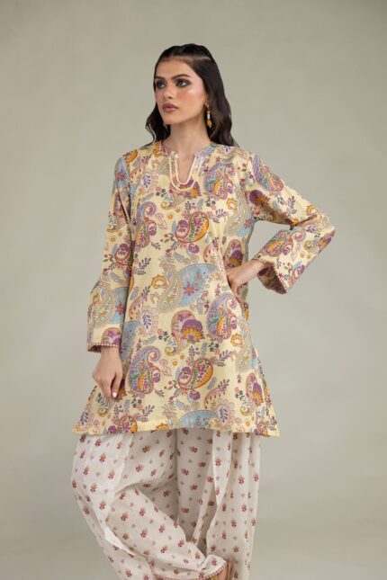 Floral Cambric Pants - View 2