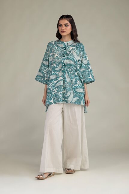 Cambric Solid Pants - View 2