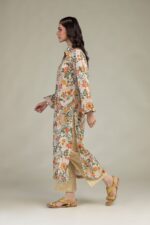 Floral Cambric Pants - View 2