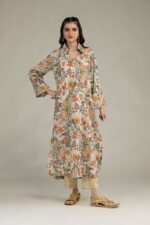 Floral Cambric Pants - View 3