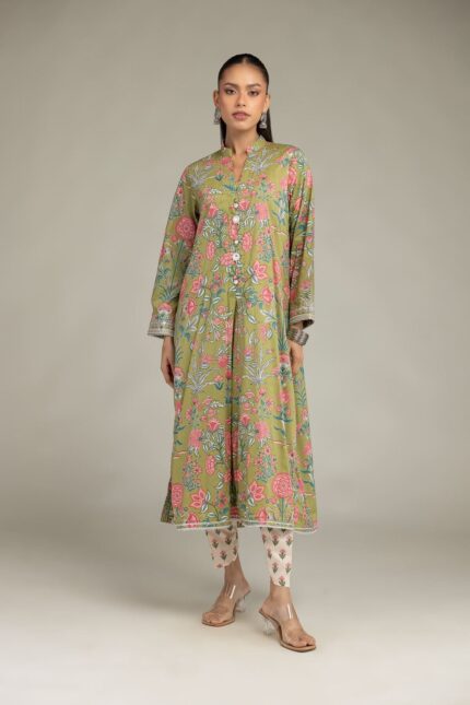 Cotton Viscose Shalwar - View 2
