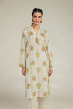 Long Cambric Kurta - View 4