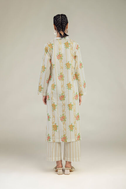 Long Cambric Kurta - View 1
