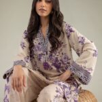 Floral Viscose Pants - View 1