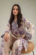 Floral Viscose Pants - View 1