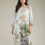 Floral Printed Pants - View 1