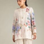 Floral Viscose Pants - View 1