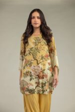 Short Floral Kurta - View 5