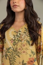 Short Floral Kurta - View 2