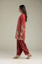 Floral Printed Pants - View 1