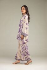 Floral Viscose Pants - View 2