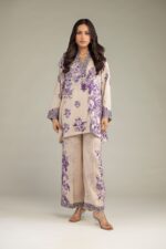 Floral Viscose Pants - View 3