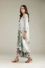 Long Floral Kurta - View 4
