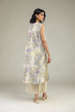 Floral Sleeveless Kurta - View 5