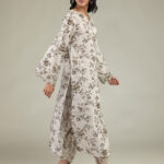 Floral Cambric Shalwar - View 1