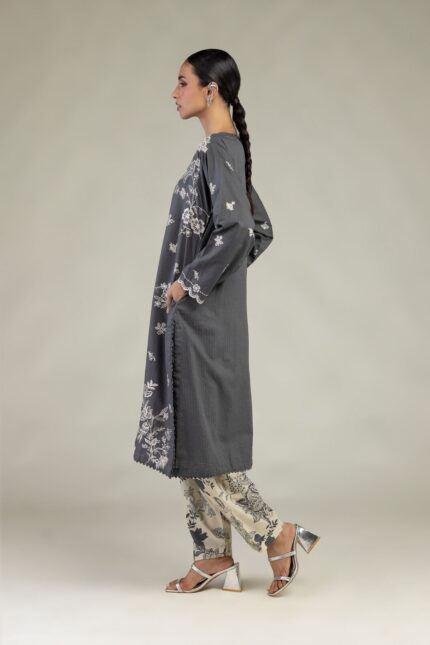 Floral Cotton Shalwar - View 2