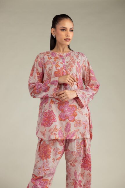 Short Cambric Kurta - View 1