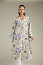Long Cambric Kurta - View 1