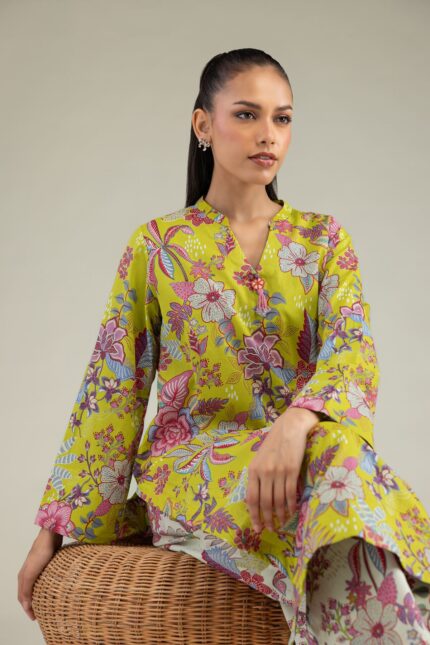 Floral Cambric Pants - View 2