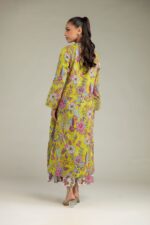 Floral Cambric Kurta - View 5