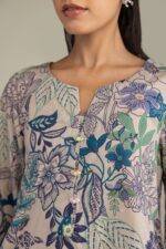 Long Cambric Kurta - View 4