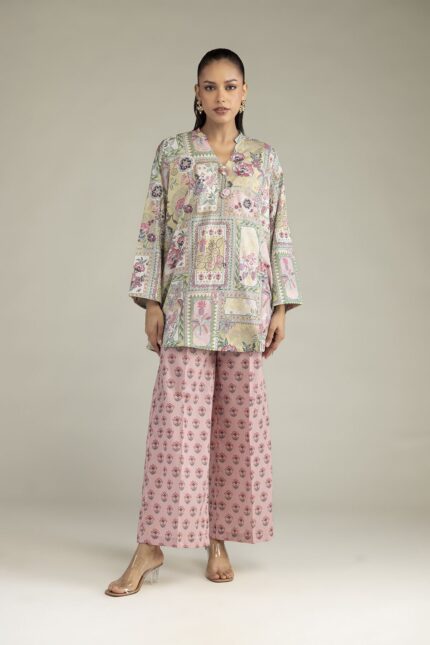 Pink Cambric Pants - View 2