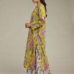 Floral Cambric Pants - View 1