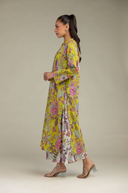 Floral Cambric Pants - View 1