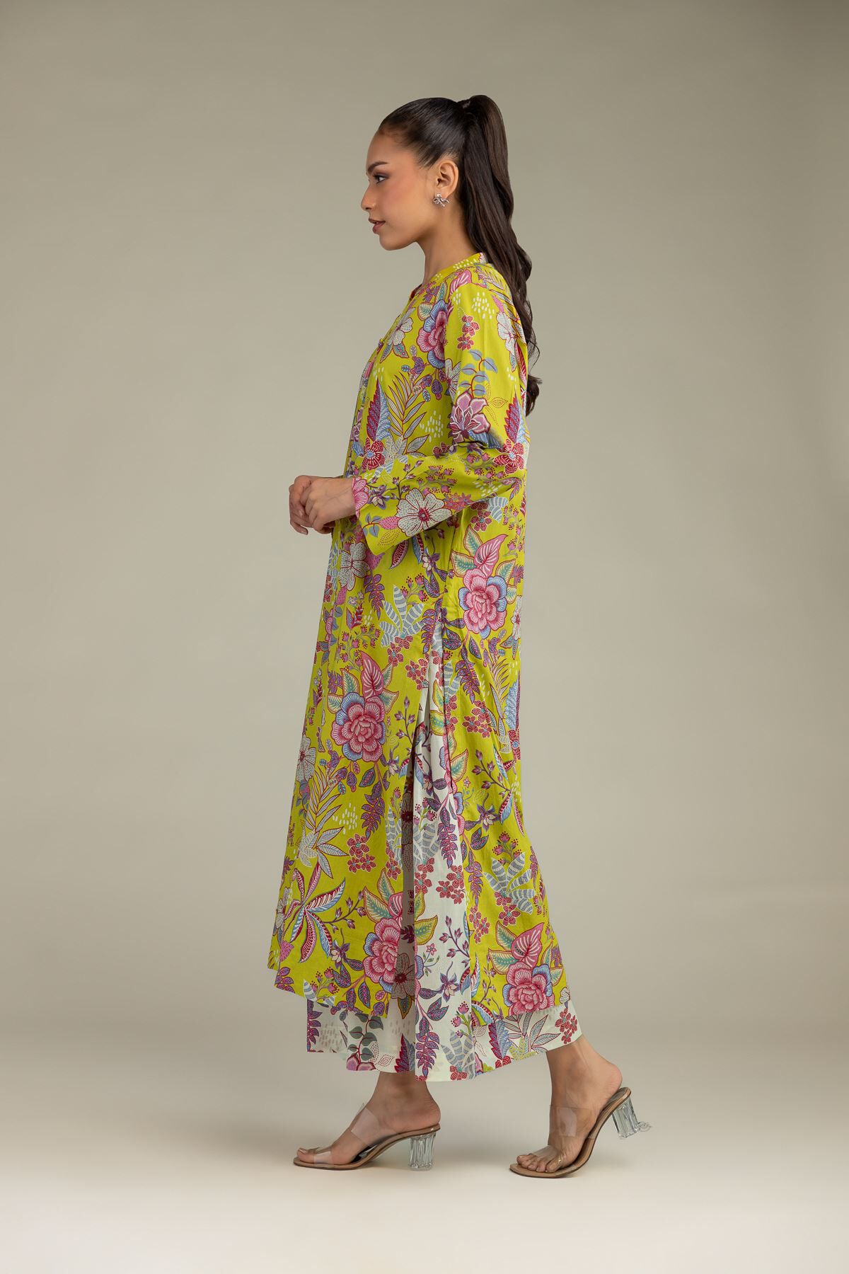 Floral Cambric Pants-1 Floral Cambric Pants - View 1