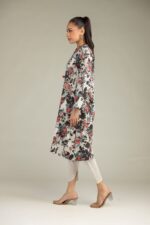 Floral Cambric Kurta - View 5