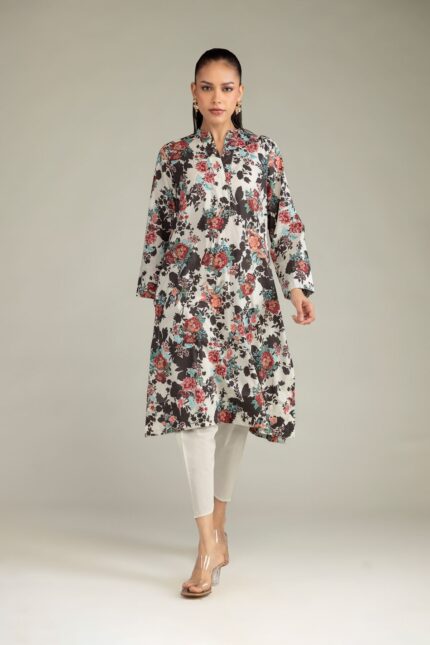 Solid Cambric Shalwar - View 1