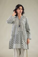 Solid Cambric Shalwar - View 1